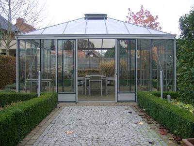 Gewächshaus - Orangerie Juliana quadratisch